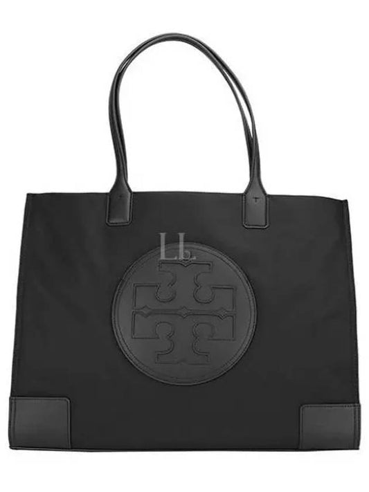 Ella Large Nylon Tote Bag Black - TORY BURCH - BALAAN 2