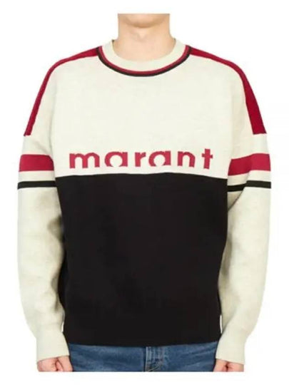 Charles Wool Sweater Black - ISABEL MARANT - BALAAN 2