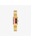 G Frame Mesh Watch Gold - GUCCI - BALAAN 3