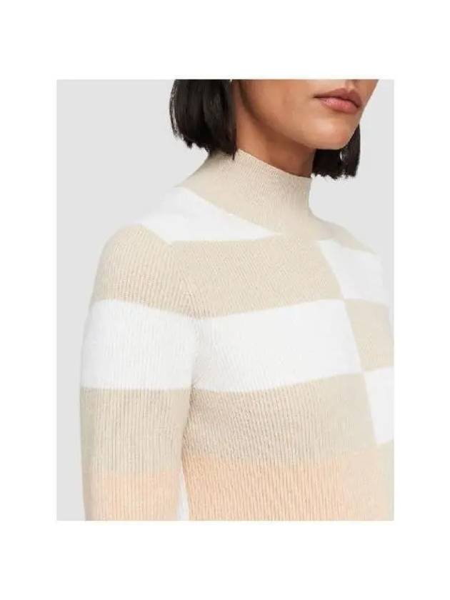 Striped mock neck half sleeve knit JF006677 1282 - JOSEPH - BALAAN 4