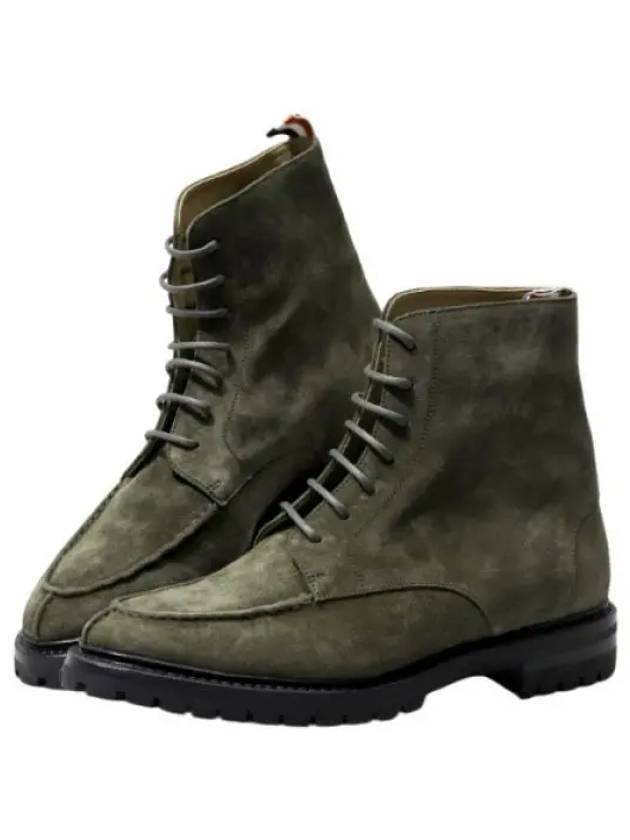 Classic Calf Commando Sole Apron Stitch Boots - THOM BROWNE - BALAAN 1