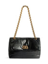 Monaco Small Chain Shoulder Bag Black - BALENCIAGA - BALAAN 3