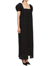 Women's Broadly Anglaise Long Dress Black - GANNI - BALAAN 5