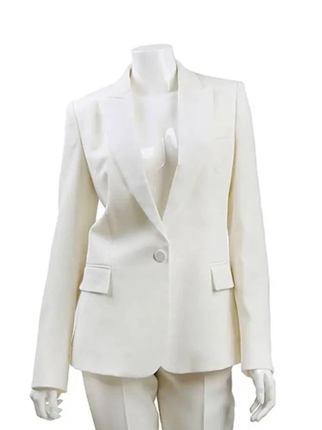 Stella McCartney INGRID tuxedo jacket ivory 457137 SFB18 9503 - STELLA MCCARTNEY - BALAAN 6