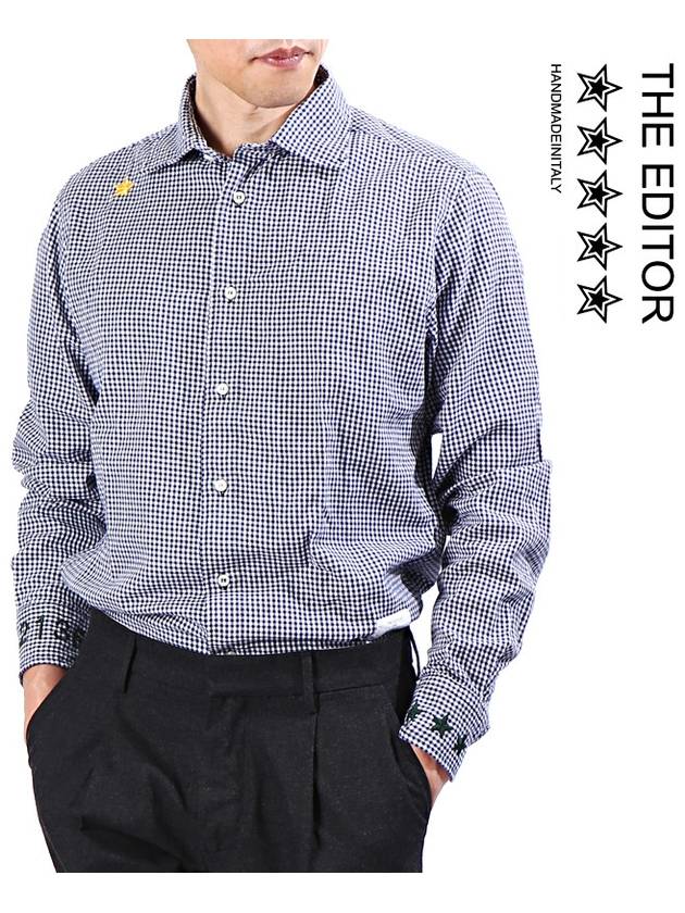 Men's long sleeve shirt 1017 5308 49 - THE EDITOR - BALAAN 1