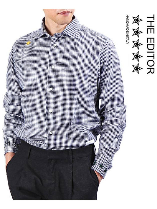 Men's long sleeve shirt 1017 5308 49 - THE EDITOR - BALAAN 1