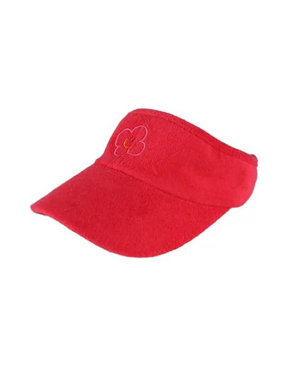 Hello Lala Terry Sun Visor Red - LALA SMILE - BALAAN 2