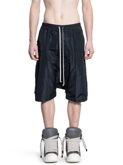 drawstring shorts black - RICK OWENS - BALAAN 2