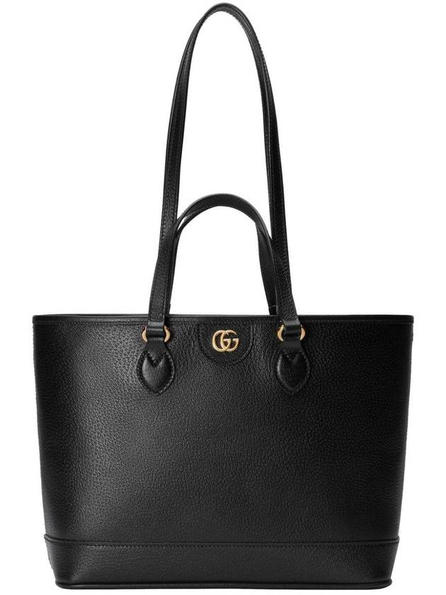 Ophidia Leather Tote Bag Black - GUCCI - BALAAN 1