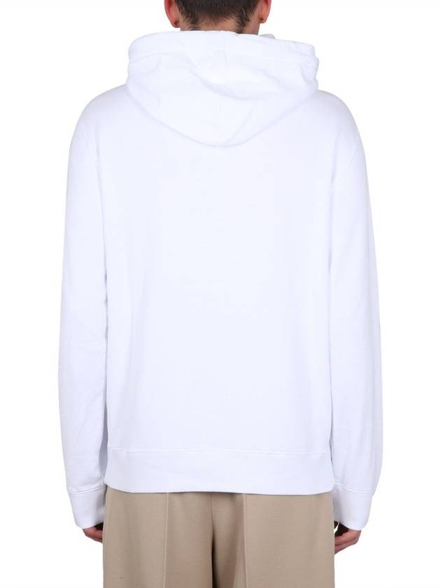 Hooded Sweatshirt RMHO0001J199P23 0140 OPTIC WHITE GREEN - LANVIN - BALAAN 3