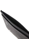 Grain Leather Stitch Card Wallet Black - MAISON MARGIELA - BALAAN 5