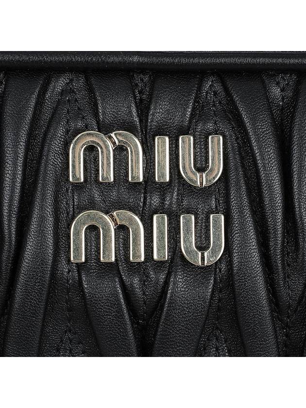 Materasse Nappa Leather Cross Bag Black - MIU MIU - BALAAN 8