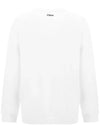 Embroidered Back Logo Sweatshirt White - CHLOE - BALAAN 4