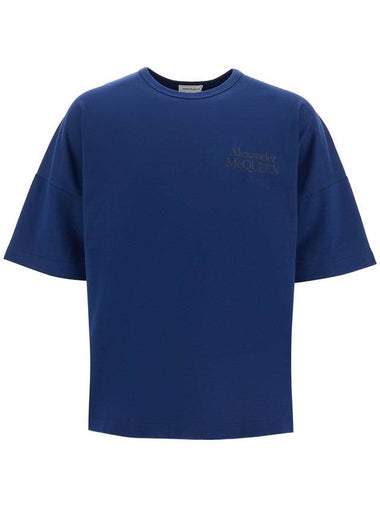 oversized logo t - ALEXANDER MCQUEEN - BALAAN 1