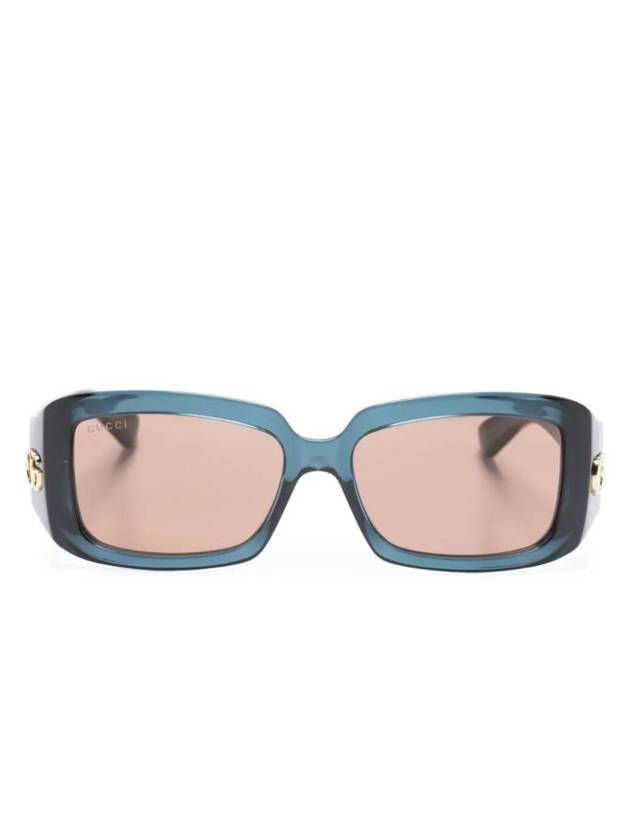 Icon GG Rectangular Frame Sunglasses GG1403S - GUCCI - BALAAN 1