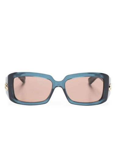 Icon GG Rectangular Frame Sunglasses GG1403S - GUCCI - BALAAN 1