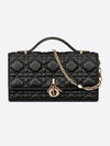 Miss Cannage Lambskin Mini Bag Black - DIOR - BALAAN 2