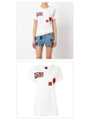 Print Short Sleeved T-Shirt White - MR & MRS ITALY - BALAAN 4