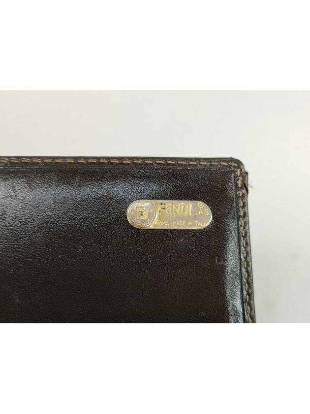 Zucca pattern long wallet - FENDI - BALAAN 5