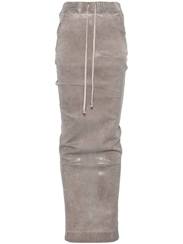 RICK OWENS DRKSHDW Skirts Grey - RICK OWENS - BALAAN 1