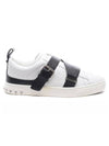 Men's Belted V-Punk Low Top Sneakers White - VALENTINO - BALAAN 1