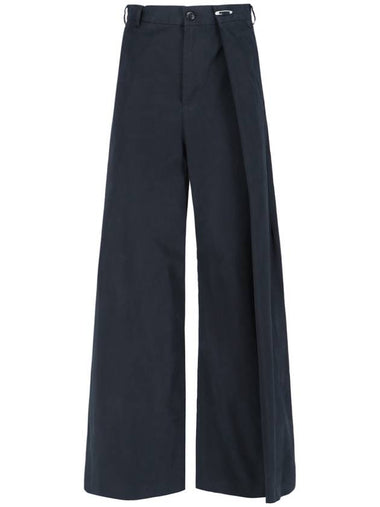 MM6 Maison Margiela Trousers Black - MAISON MARGIELA - BALAAN 1