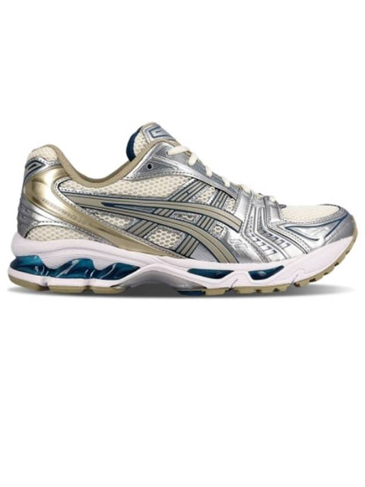 Gel Kayano 14 Low Top Sneakers Cream Pure Silver - ASICS - BALAAN.