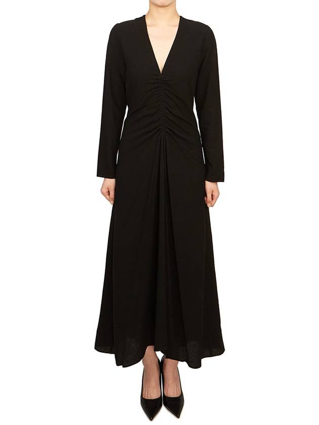 Women's Long Dress Black - VANESSA BRUNO - BALAAN 2