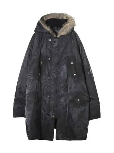 Military parka padded jacket - BALENCIAGA - BALAAN 1