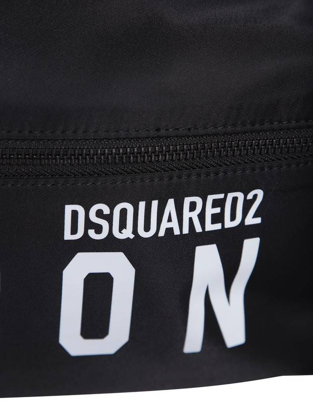 FW23 Icon Backpack Black BPM0100 11703199 - DSQUARED2 - BALAAN 5