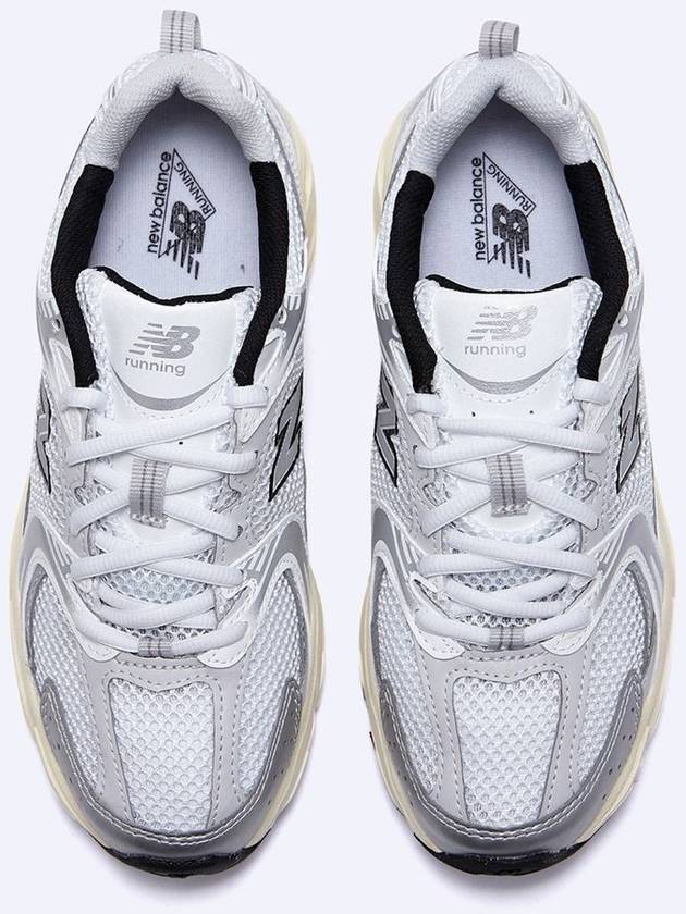 530 Sneakers White Silver - NEW BALANCE - BALAAN 6