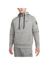 Golf Therma-Fit Fitness 1/4 Zip Hoodie Grey - NIKE - BALAAN 1