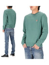 Fox Head Patch Regular Sweatshirt Teal Green - MAISON KITSUNE - BALAAN 2