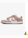 Women's Dunk Low Top Sneakers Rose Whisper - NIKE - BALAAN 2