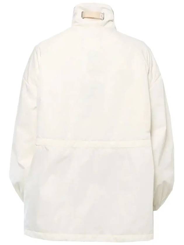 Coggia Drawstring Jacket Light Ivory - DUVETICA - BALAAN 4