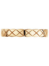 Coco Crush Quilted Motif Mini 18K Ring Gold - CHANEL - BALAAN 5