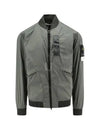 Skin Touch Nylon TC Primaloft Bomber Jacket Musk Green - STONE ISLAND - BALAAN 2