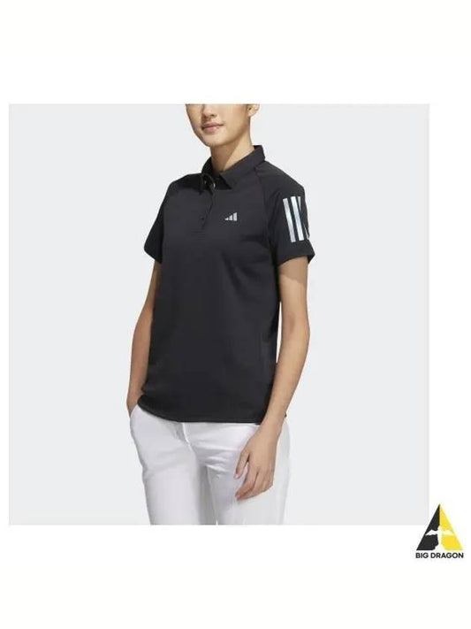 adidas GOLF 3S Aero Ready Polo Shirt HT0040 - ADIDAS GOLF - BALAAN 1