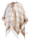 Women s Fringe Wool Cape FRINESTD 005 - MAX MARA - BALAAN 2