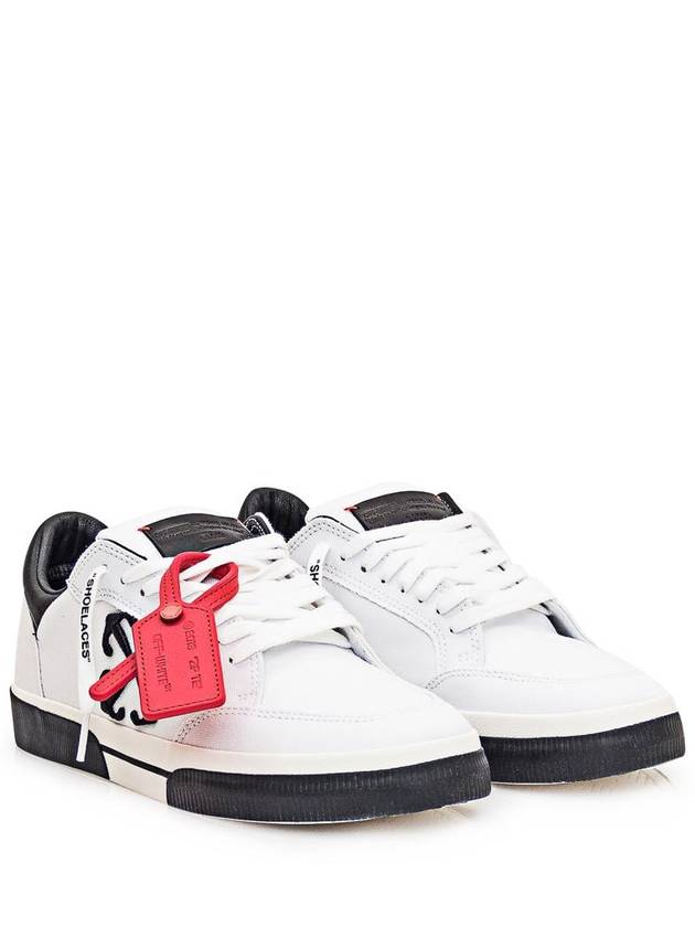 Vulcanized Low Top Sneakers White - OFF WHITE - BALAAN 3