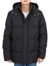 Men's Cloud Threequarter Parka Black - MOOSE KNUCKLES - BALAAN 5