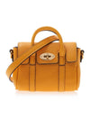 Micro Bayswater Tote Bag Yellow - MULBERRY - BALAAN 2