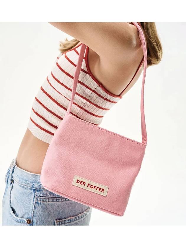 Candy Canvas Shoulder Bag Baby Pink - DER KOFFER - BALAAN 6