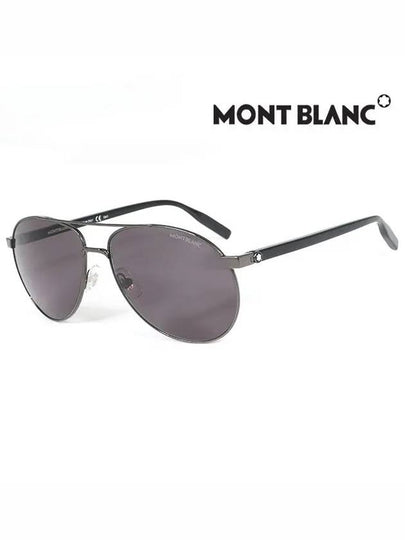 Eyewear Aviator Letal Sunglasses Grey - MONTBLANC - BALAAN 2