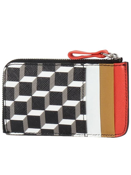 Pierre Hardy card holder SW02 BLACKWHITERED PHW005re - PIERRE HARDY - BALAAN 1