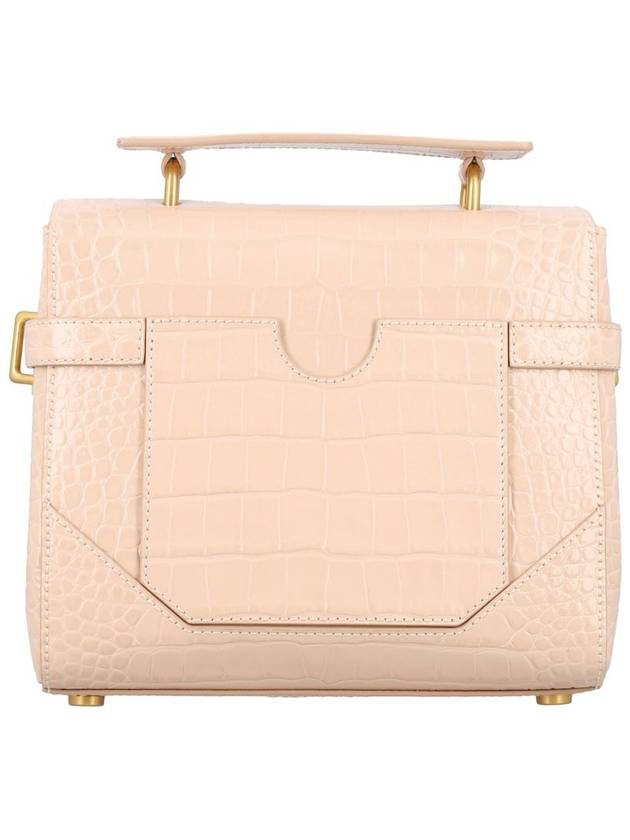 Balmain B-Buzz 23 Crocco-Embossed Leather Bag - BALMAIN - BALAAN 4