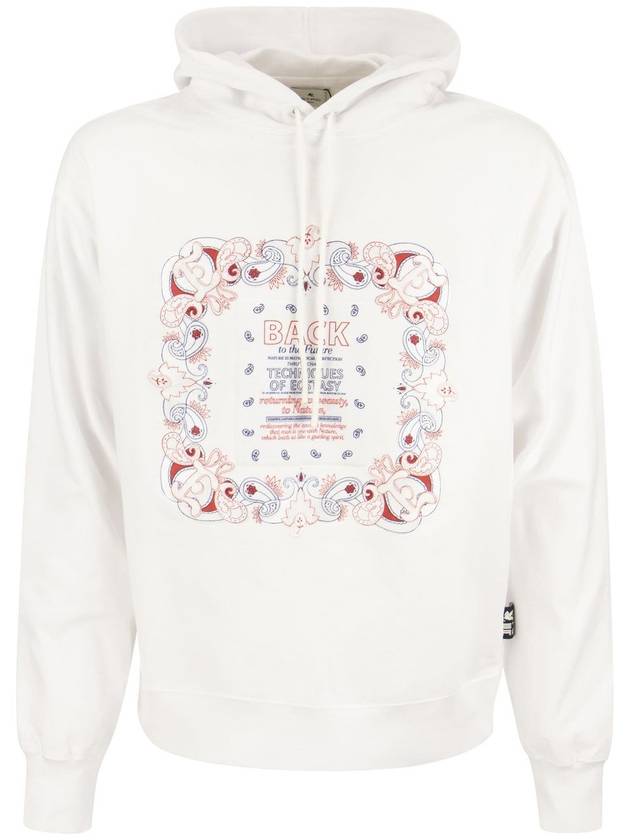 Men's Cotton Bandana Hood White - ETRO - BALAAN 2