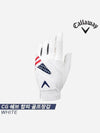 CG Chev CG CHEV leather left hand golf gloves white right hand wear - CALLAWAY GOLF - BALAAN 3