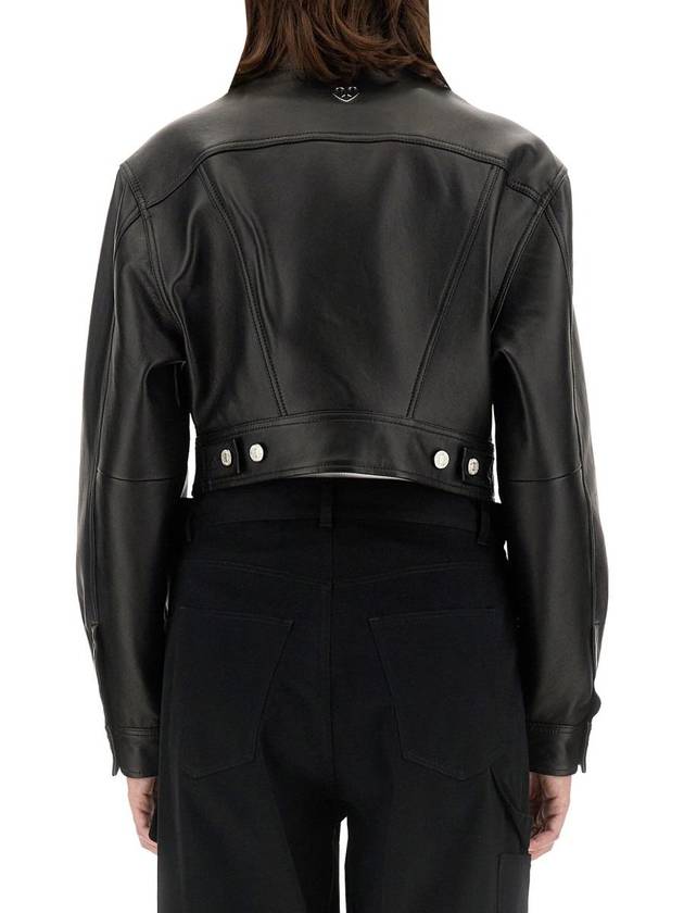 Moschino Jeans Biker Jacket - MOSCHINO - BALAAN 3