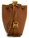 Marcie Micro Bucket Bag Brown - CHLOE - BALAAN 4